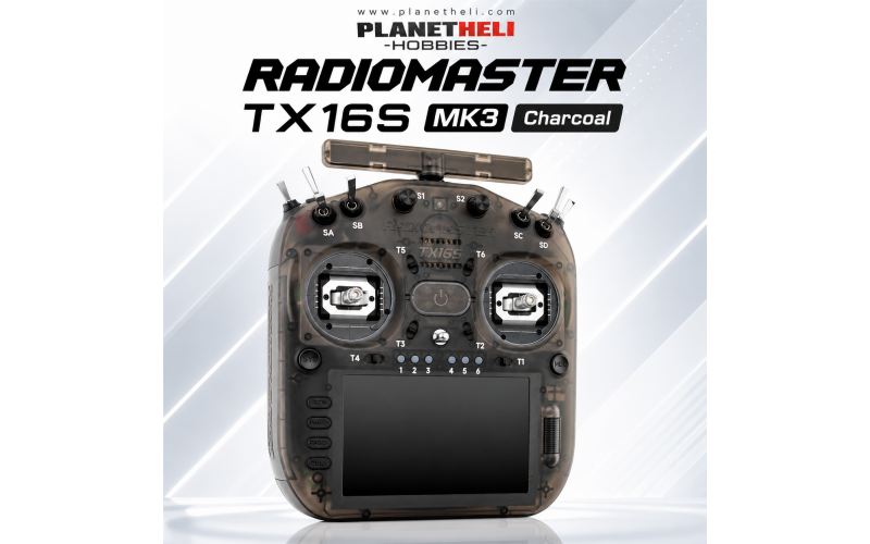 RADIOMASTER TX16S MK3 Radio Controller Mode 2 Charcoal - ELRS Module